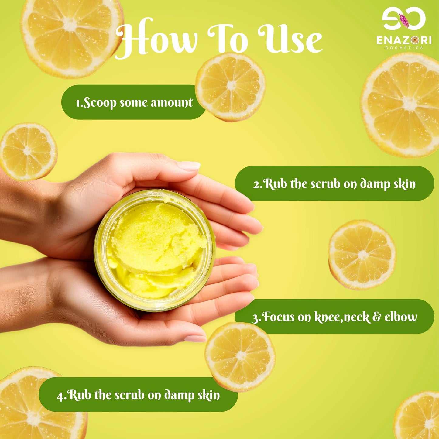 Body Scrub - Lemon 100GMS