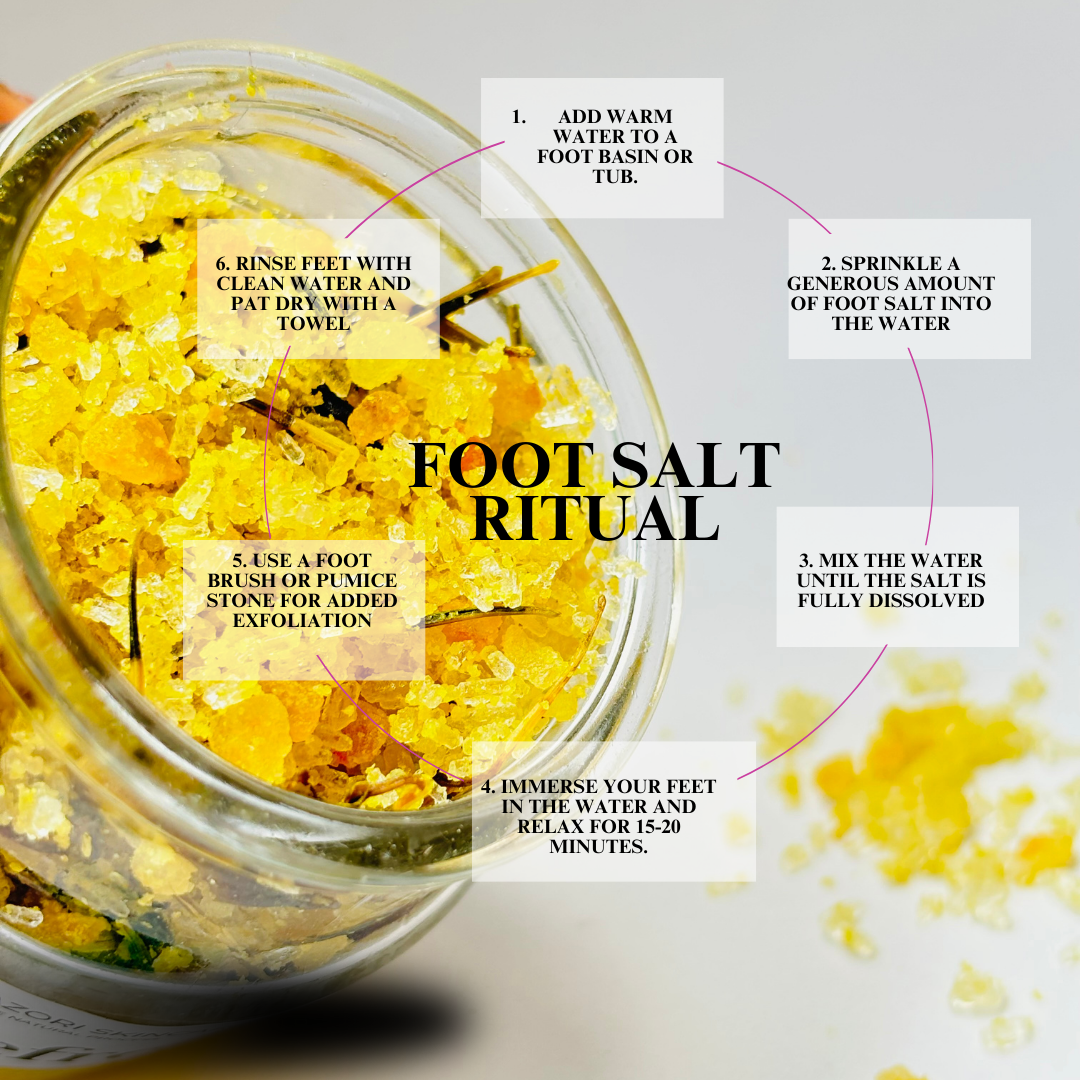 REFRESH :  Foot Salt with goodness of lemon🍋