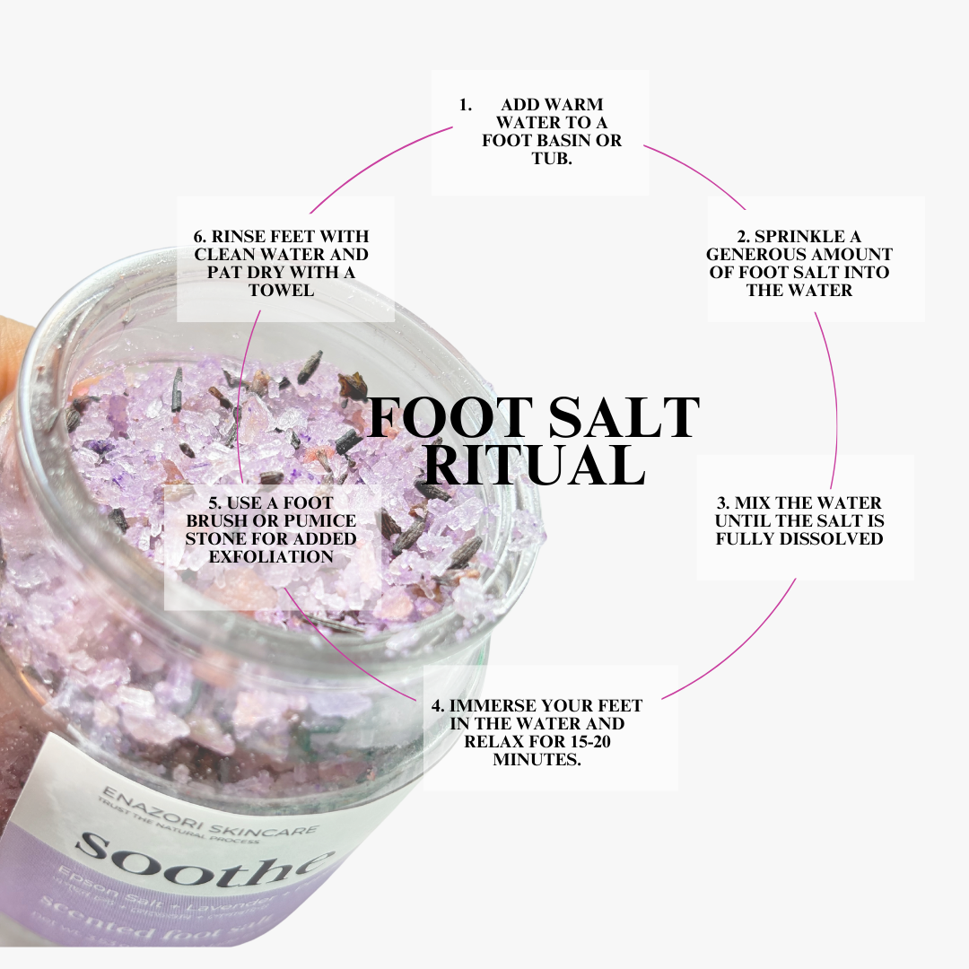 SOOTHE : Foot Salt with calming lavender🌿